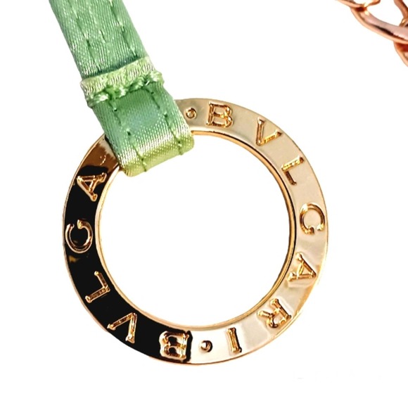 BVGARI with BOX CROSSBODY Authentic Satin Clutch Handbag w added 2 Gold … - Picture 4 of 16